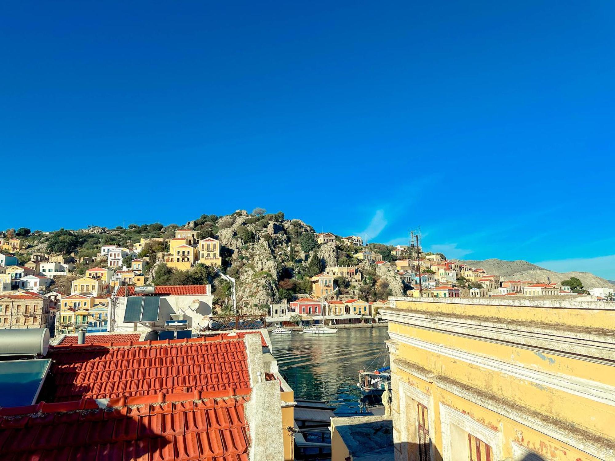 Ferienwohnung Kali Strata 2 - Downtown Symi Exterior foto